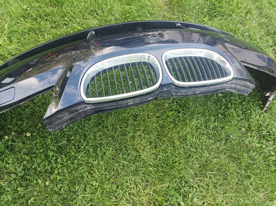 Grile nări cromate bară față BMW seria 5 E60 E61