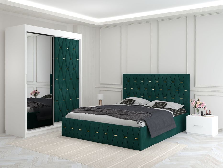 Set mobila dormitor tapitat