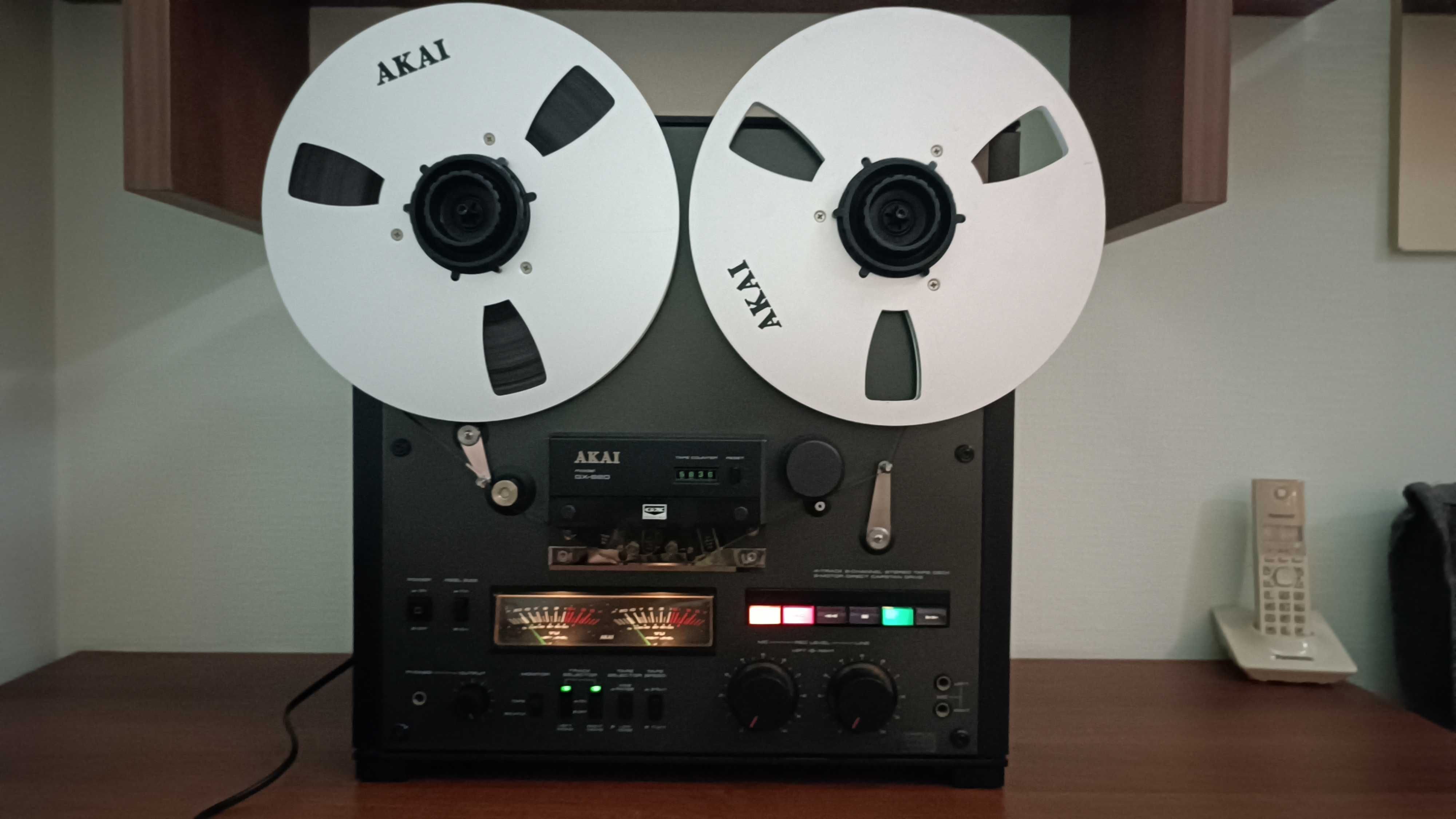 Катушечный Akai   Tandberg   Revox