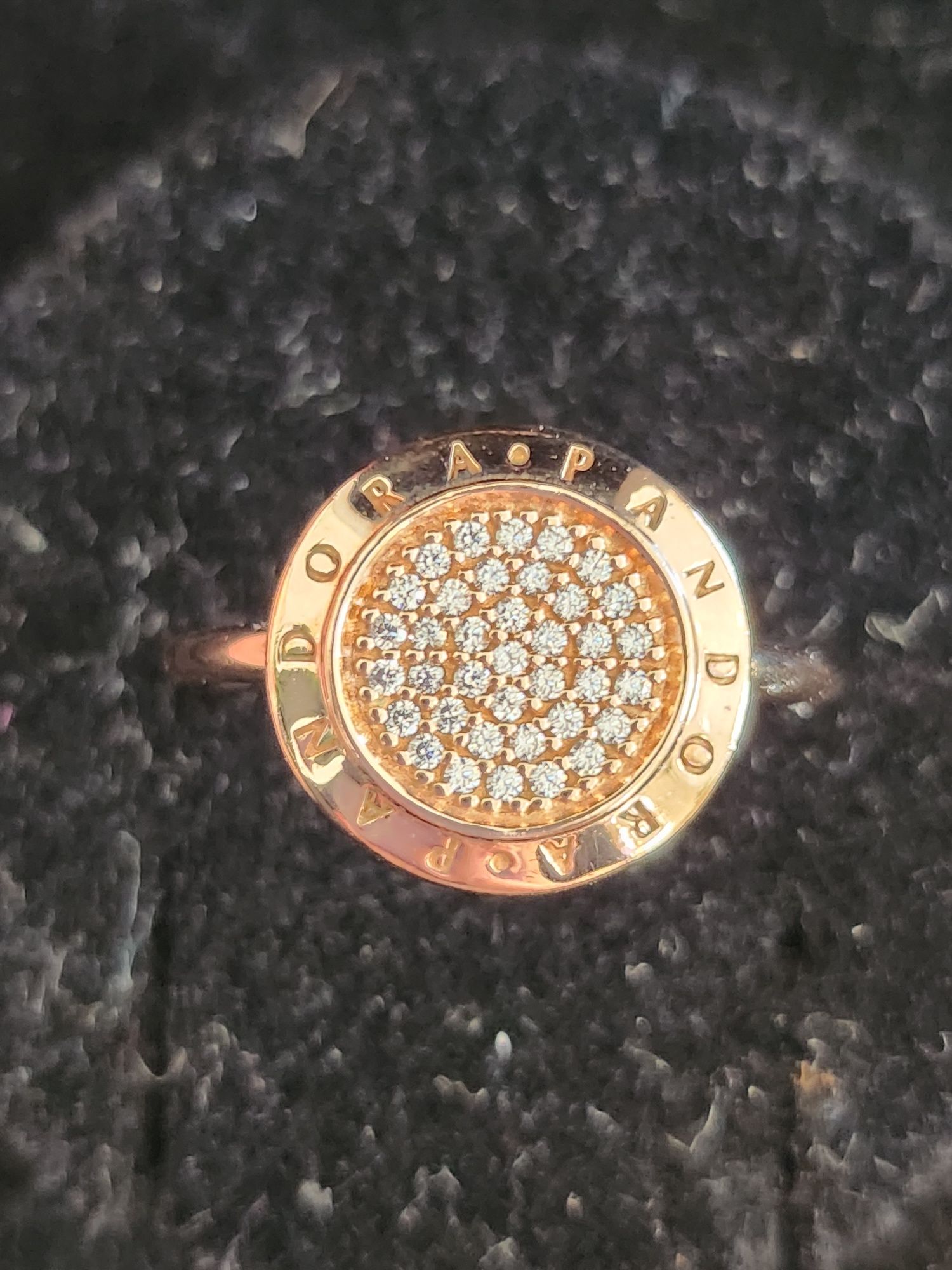 Inel Pandora,din argint 925,placat din aur  roz