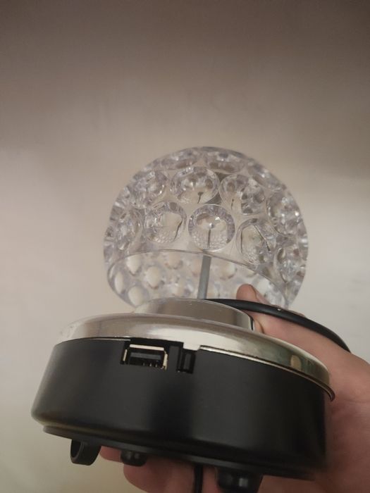 Колонка, USB, Bluetooth с цветомузыкой