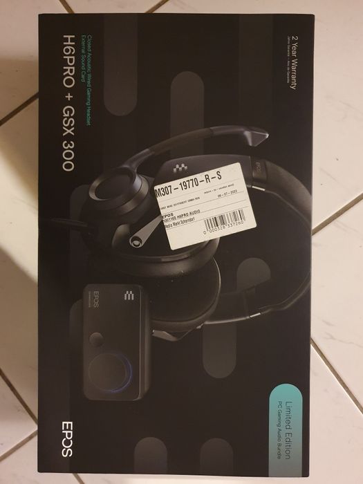 Геймърска слушалка  за игри EPOS H6Pro