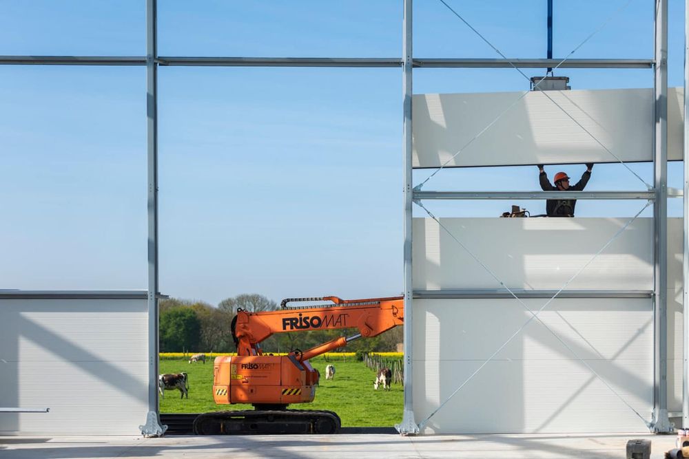 Vand Hala Metalica industriala