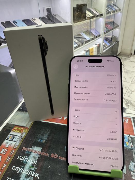 Iphone Air Space Black 256Gb