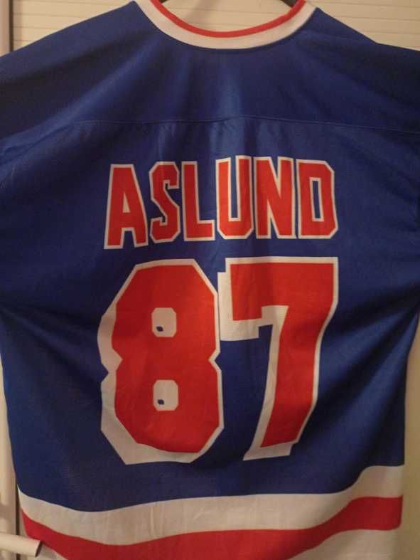 Оригинален екип на New York Rangers - Aslund - 1990г.
