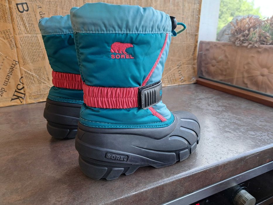 детски ботуши,зимни обувки,боти,апрески,Sorel номер29 за момиче