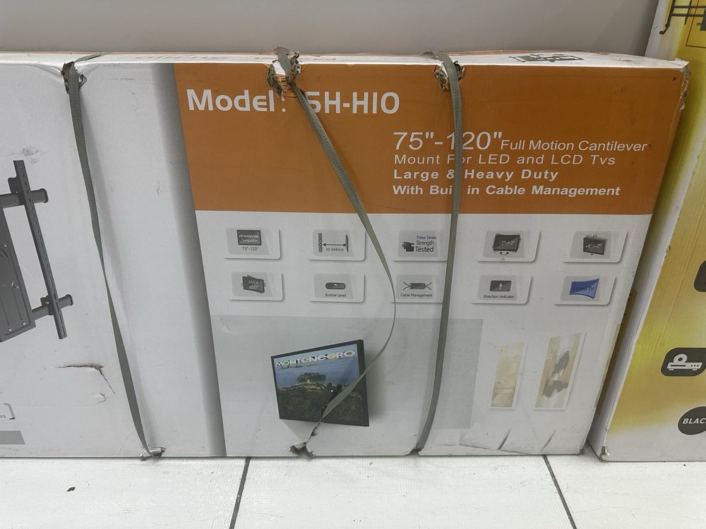 SH SH-H10      от75 до120 KRONSHTEYN TV/ кронштейн для ТВ угловой