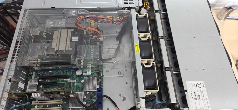 Сървър SupeMicro RAM 128GB, CPU Xeon E5-2620, HDD 12 Caddy, LAN 2x10GB