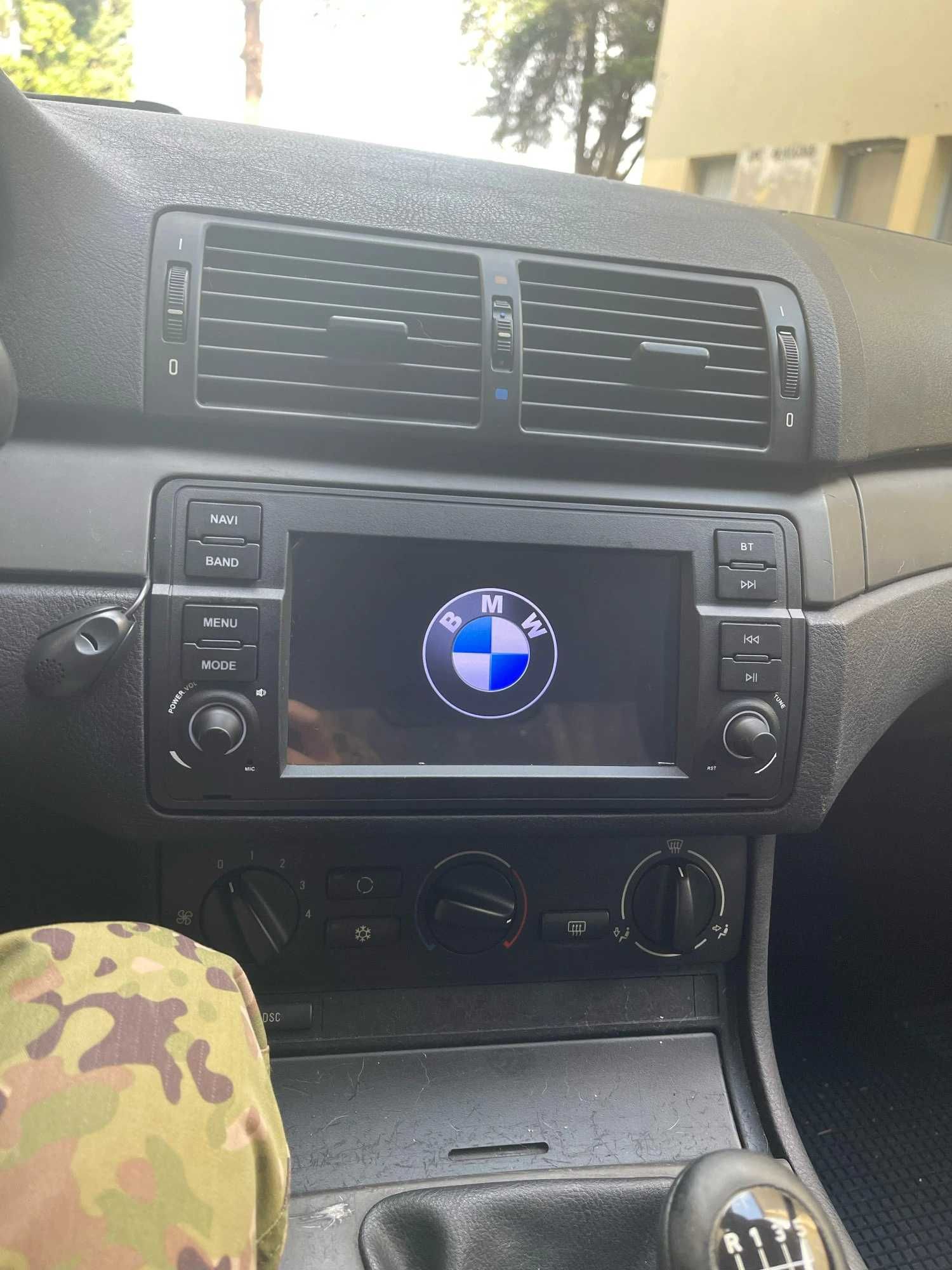 Navigatie GPS Android BMW E46 - Android 13, CarPlay, DSP
