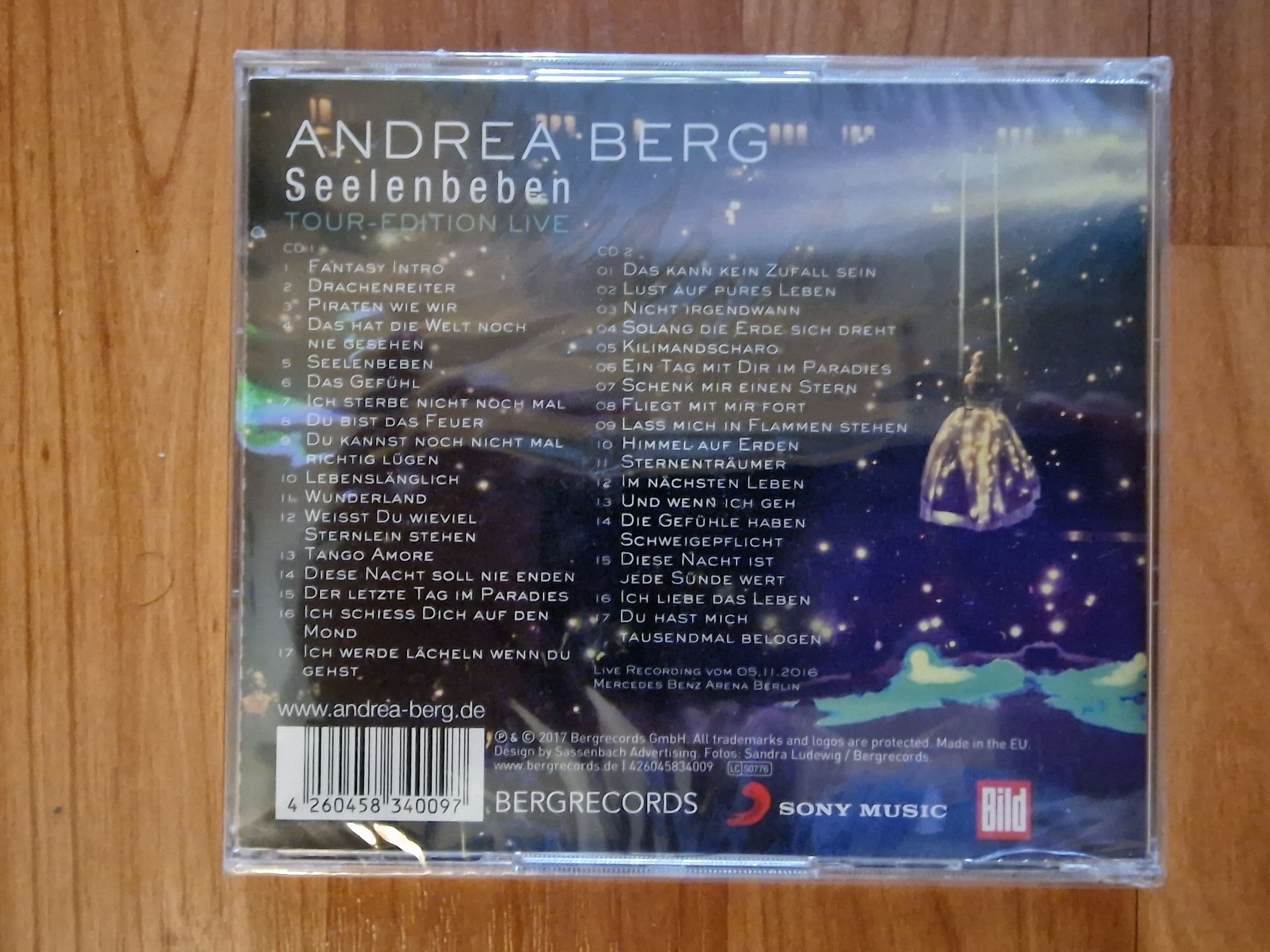 CD Muzica : Andrea Berg - Seelenbeben 2 CD (Edition Live Tour) 2017