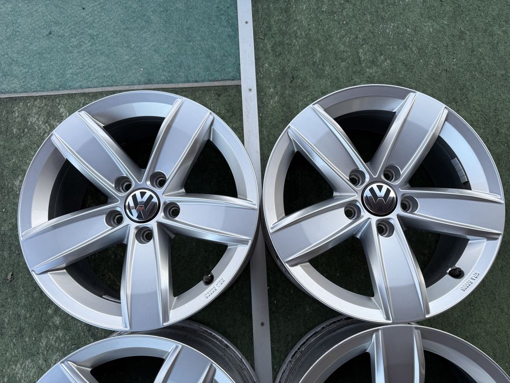 4бр. КАТО НОВИ 16” Оригинални Джанти 5х112 за -VW/VAG- 6,5Jx16H2, ET33