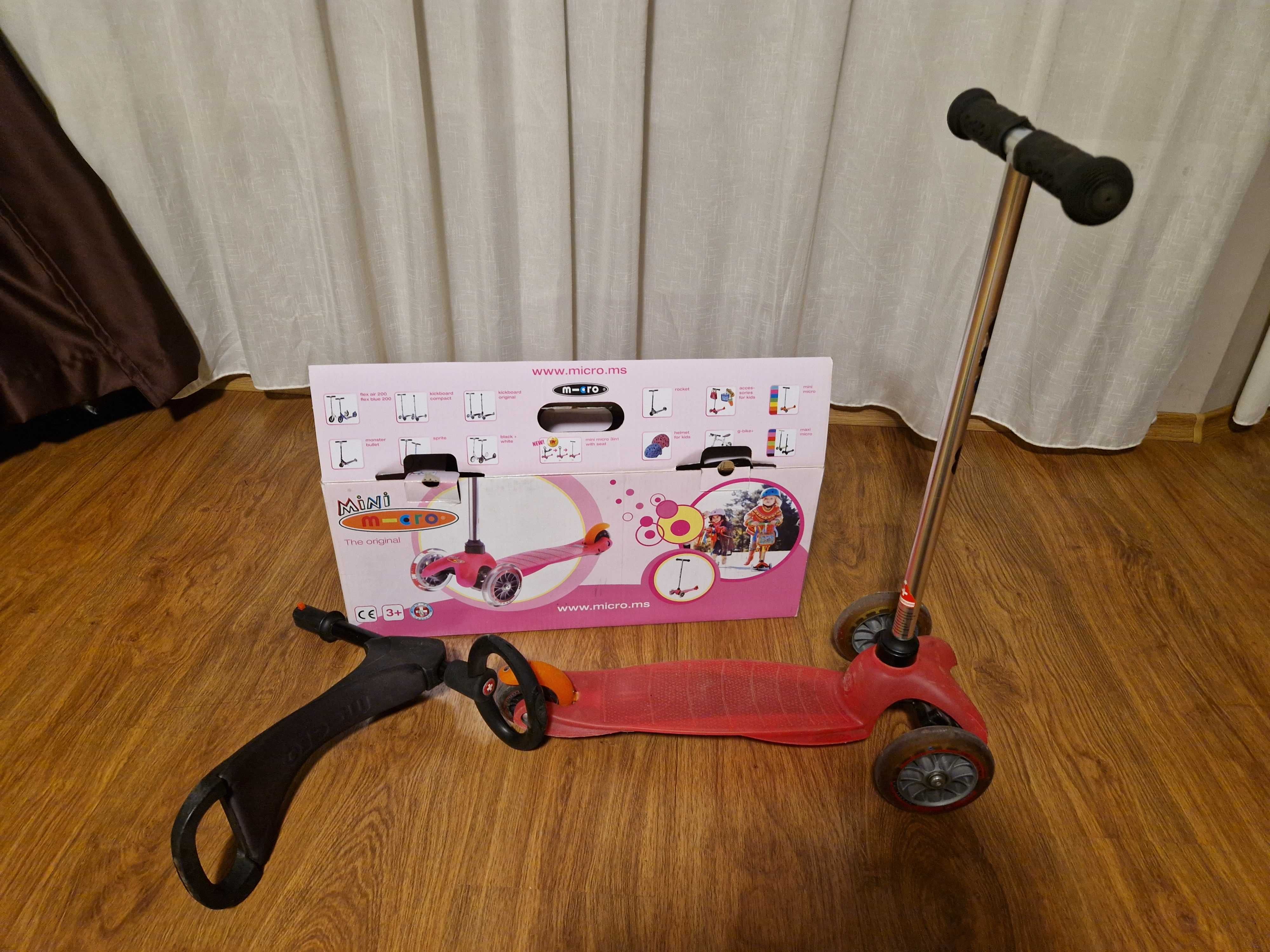 Детска тротинетка  Micro 3 in 1 + каска