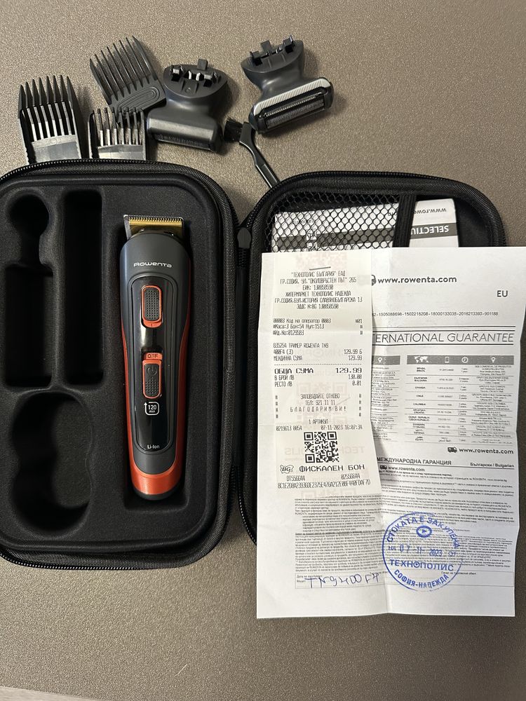 Продавам тример ROWENTA TN9 за брада и коса!