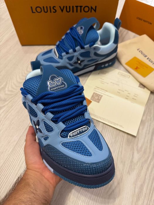 Adidasi Louis Vuitton LV Skate, SNEAKERS Premium NOI, Full Box