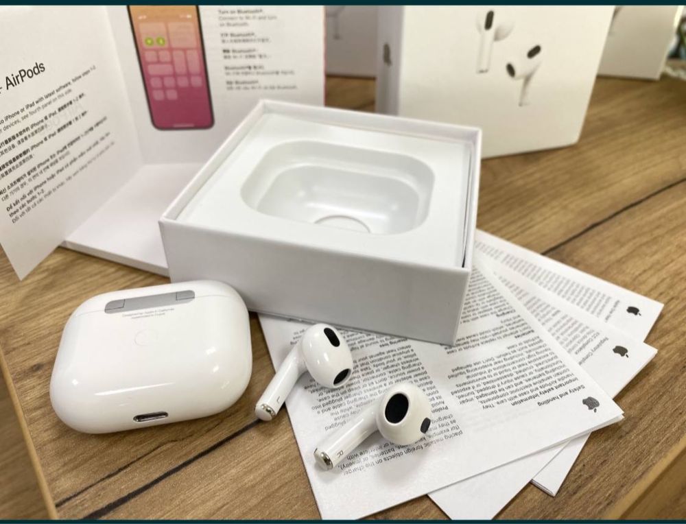 Apple AirPods 3 2024 New Dubai Premium Yetkazib berish xizmati