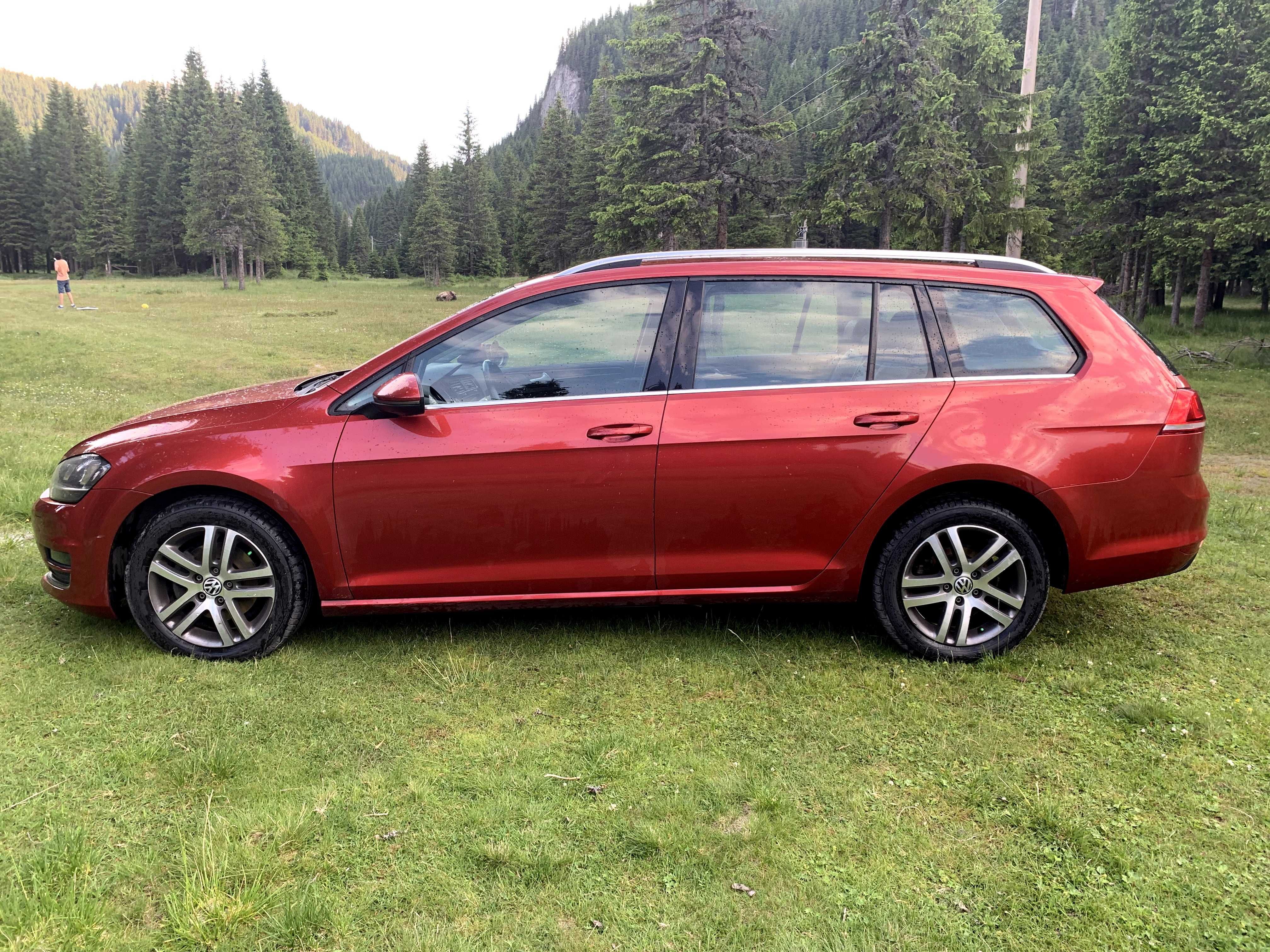 vw golf 7  Highline 2015 2.0 tdi bluemotion 150 cp bi-xenon impecabila