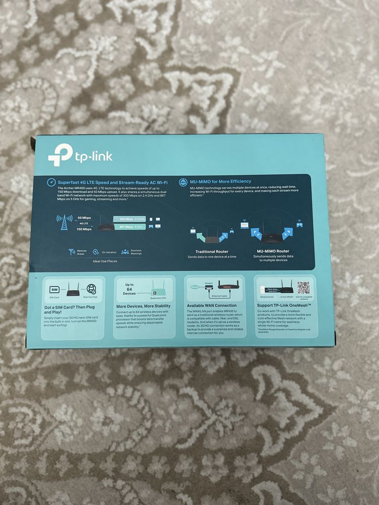 Офисный роутер TP-Link Archer MR400