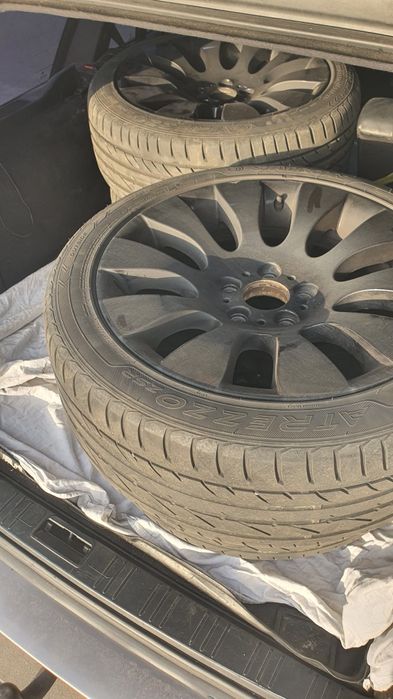 Set jante + anvelope BMW E39 E65