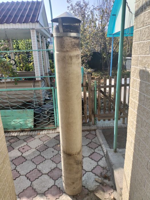 Продам асбестовую трубу на печь дымохода размер 1750#230