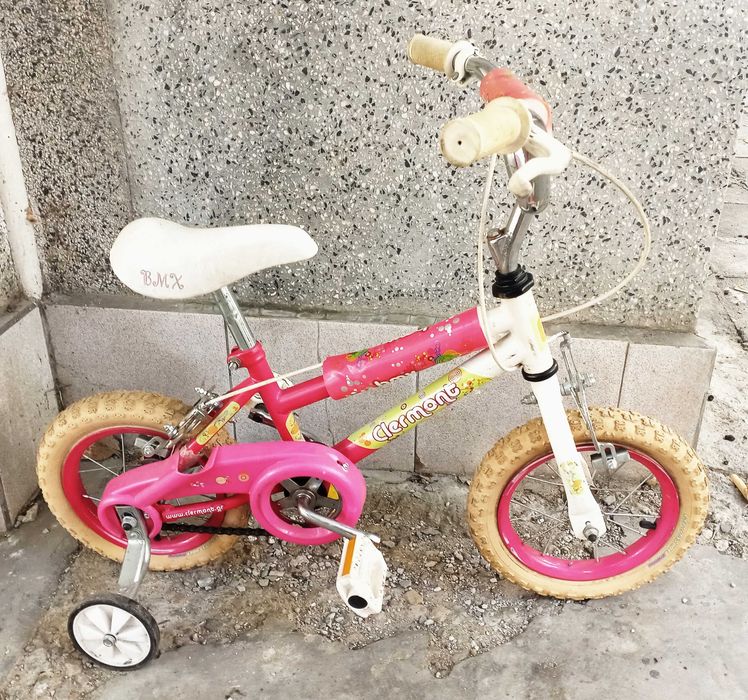 Детско колело BMX Clermont 12 " + колелца