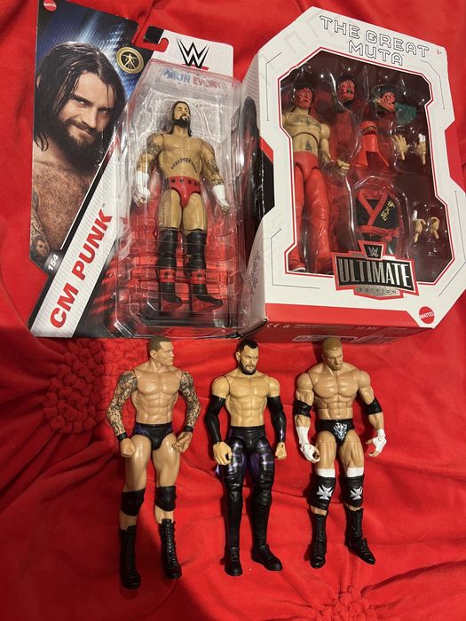 Figurine wrestling mattel