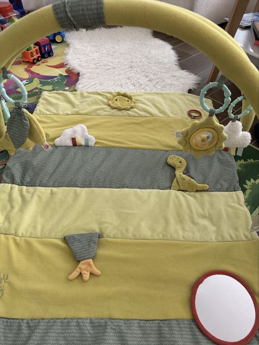 Активна гимнастика за бебе килимче за игра BabyFehn Happy Dino