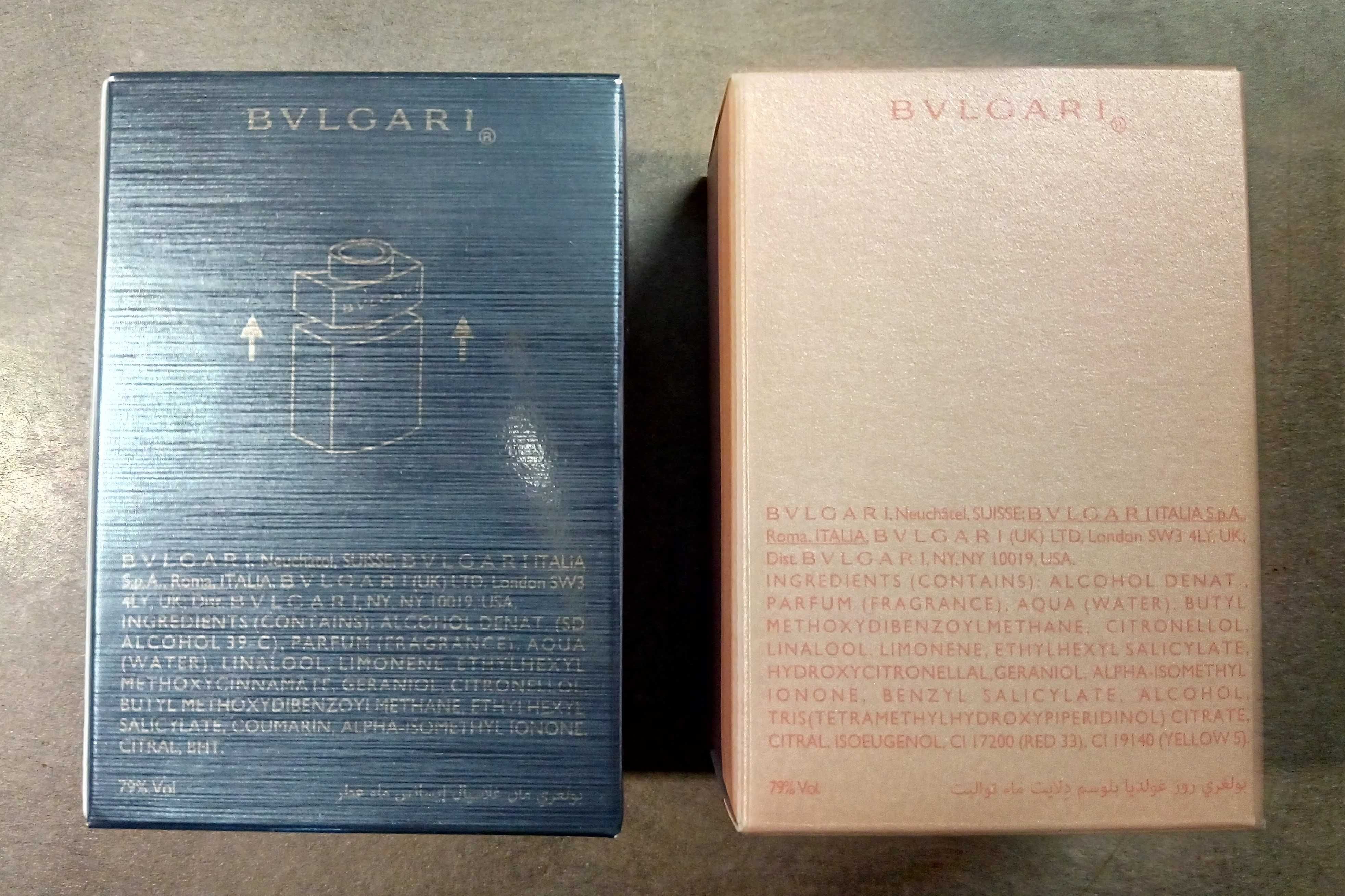 BVLGARI парфюм за мъже и тоалетна вода за жени
