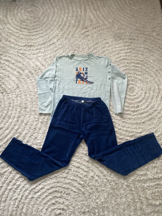 Set pijama baieti perfect pentru vremea friguroasa