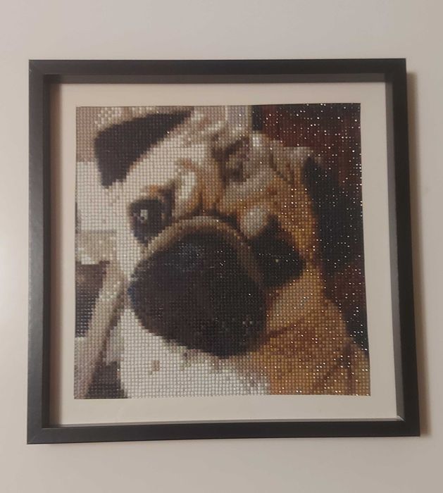 Нареден диамантен гоблен с рамка