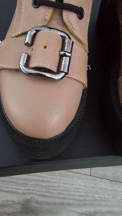 Bocanci Cappuccino Diva Charms - 100% piele naturala