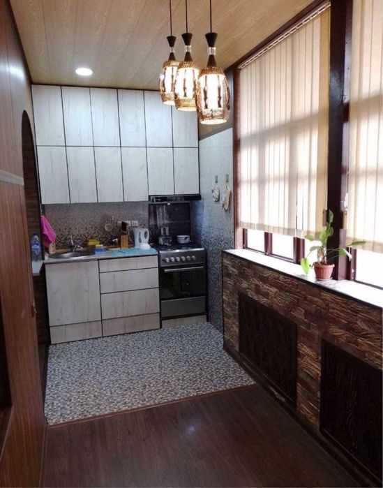 3 комнатная квартира Ялангач. Керамзит.