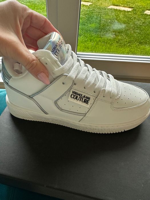 Чисто мови кожени маратонки Versace Jeans Couture 37 номер