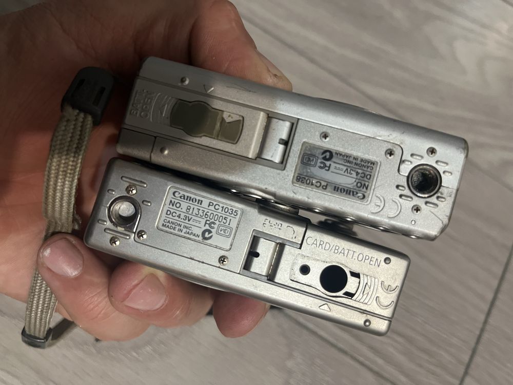 Canon ixus colectie , netestate