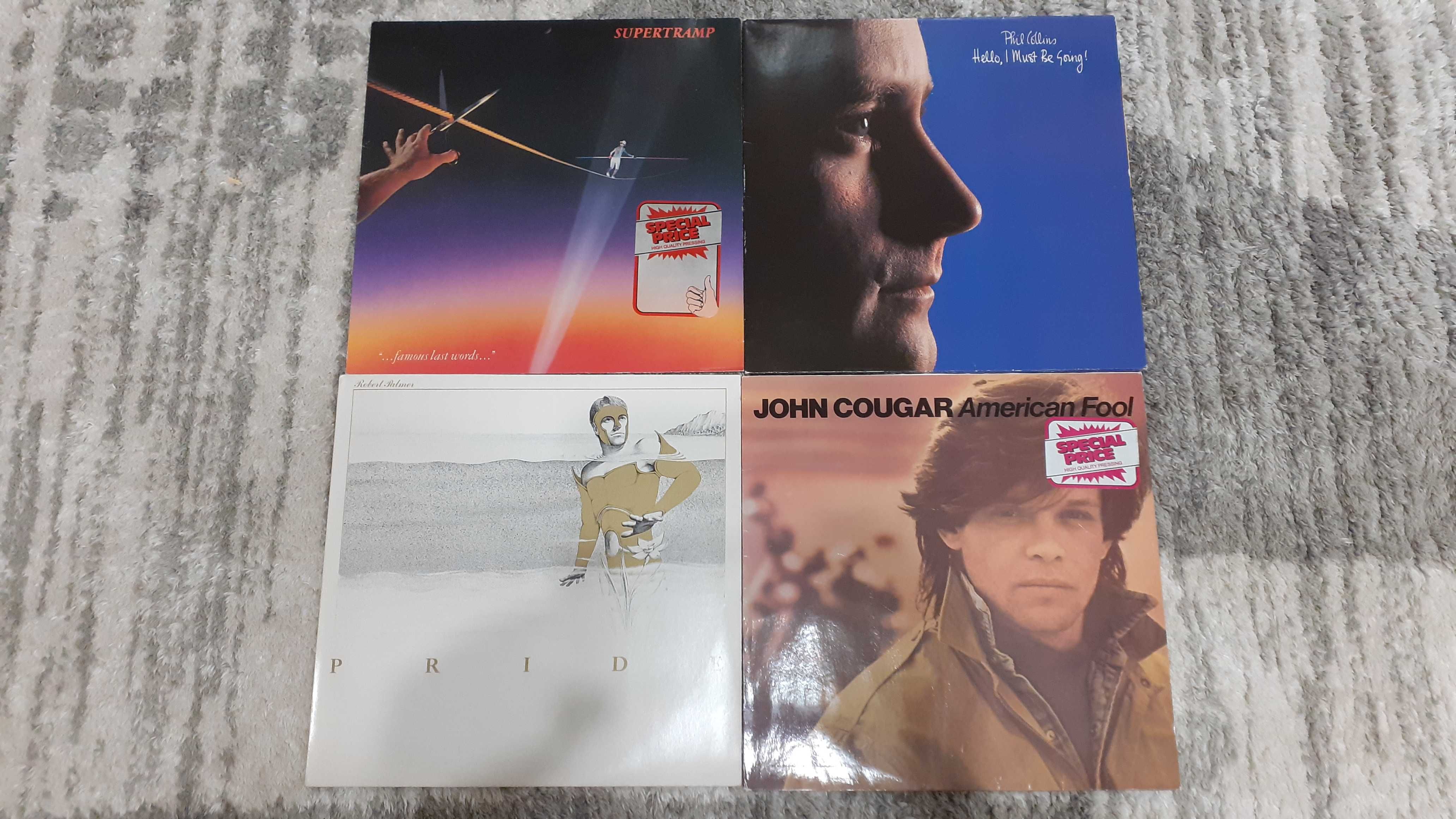 Discuri vinyl Supertramp  Phil Collins Robert Palmer John Cougar