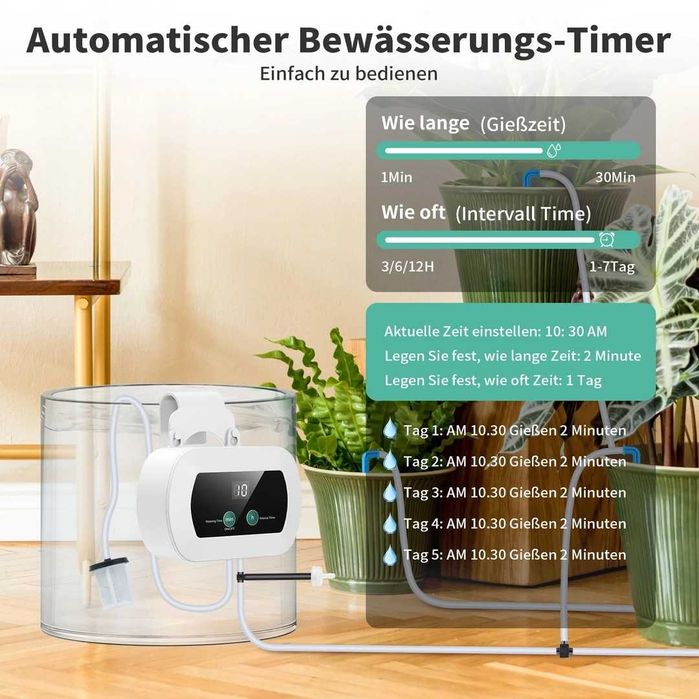 Sistem automat de udare a plantelor