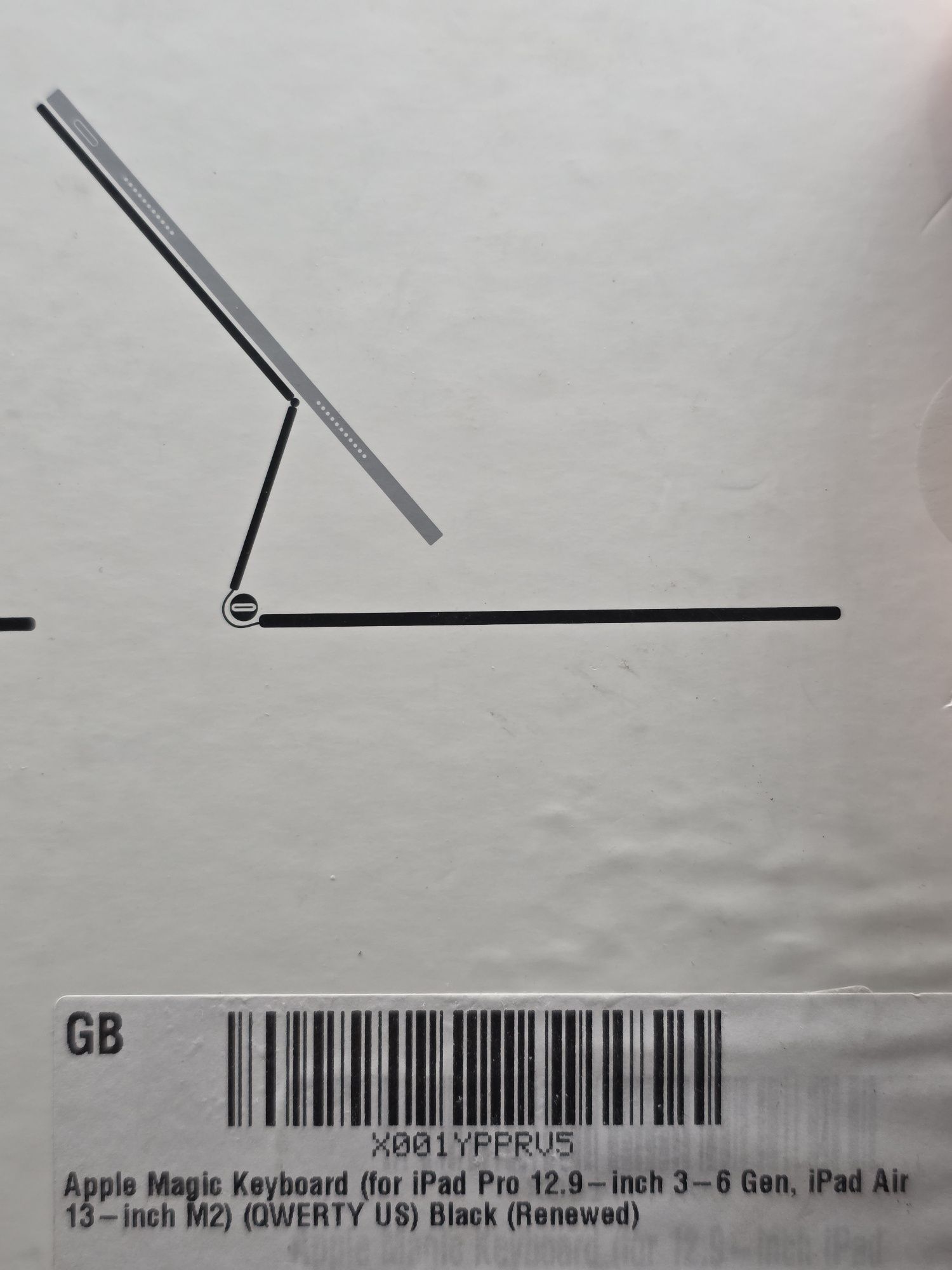 Apple Husa Original Magic Keyboard iPad Pro 12.9‑inch (3rd, 4th, 5th)