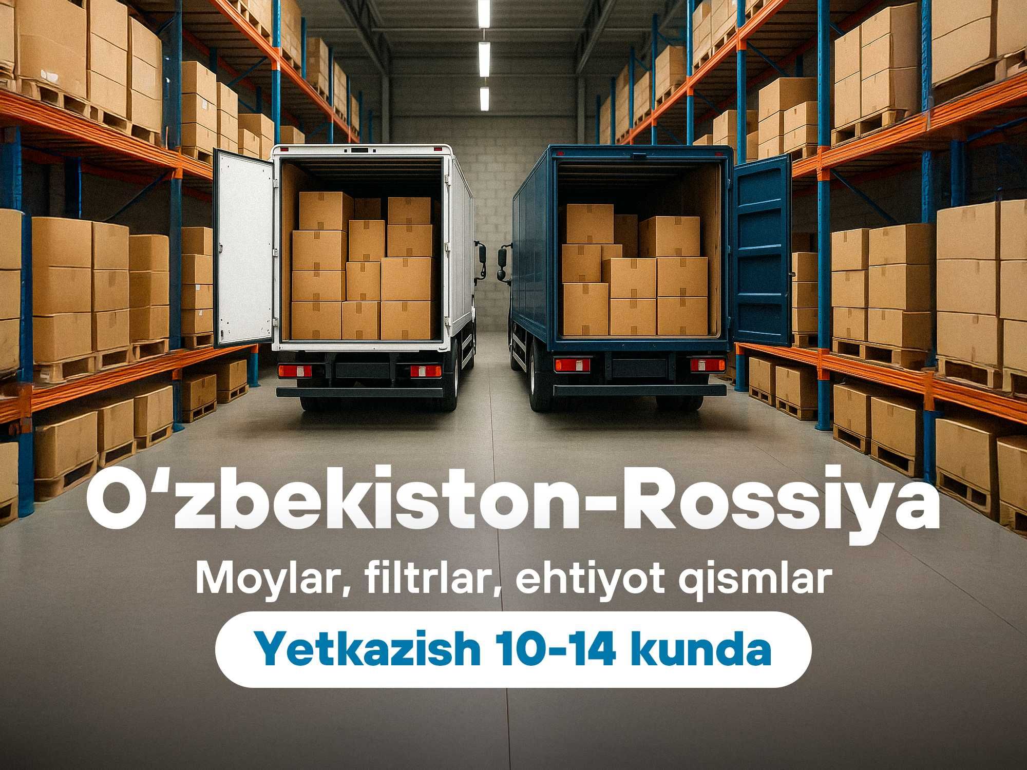 Yuk tashish Oʻzbekiston-Rossiya Shaxsiy va tijorat yuklari