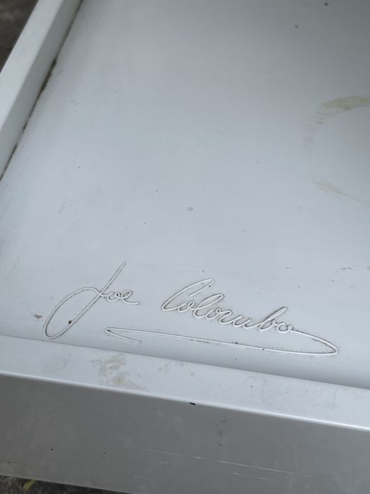 Joe Colombo white boby storage trolley 1970/ дизайнерска количка