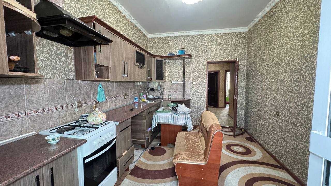 Харбий госпител 3 хонали янги қурилган квартира сотилади. ID: 1187