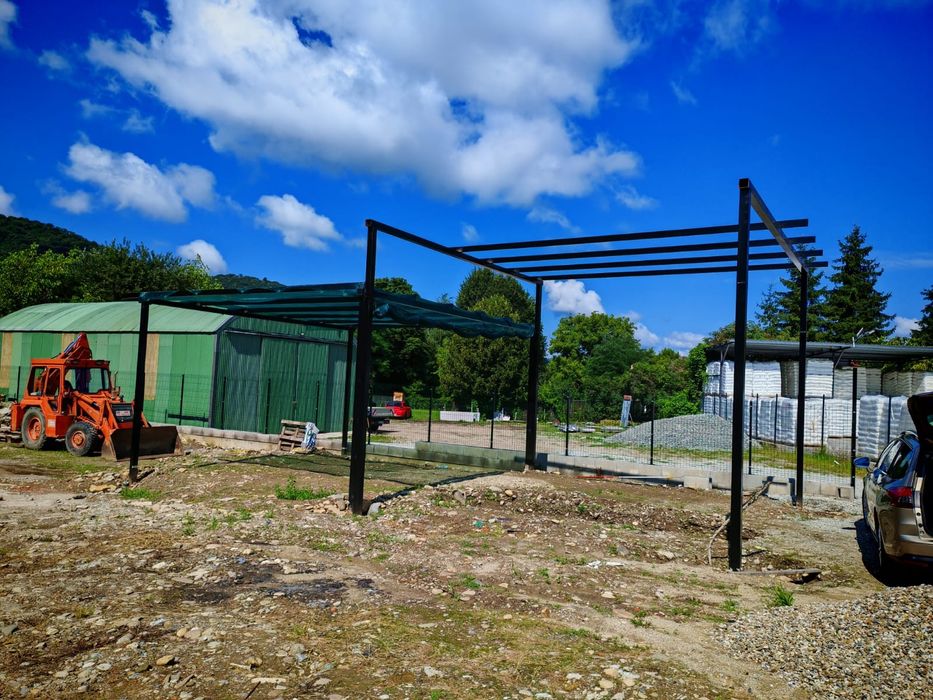 Vând hală metalica 20x10x4