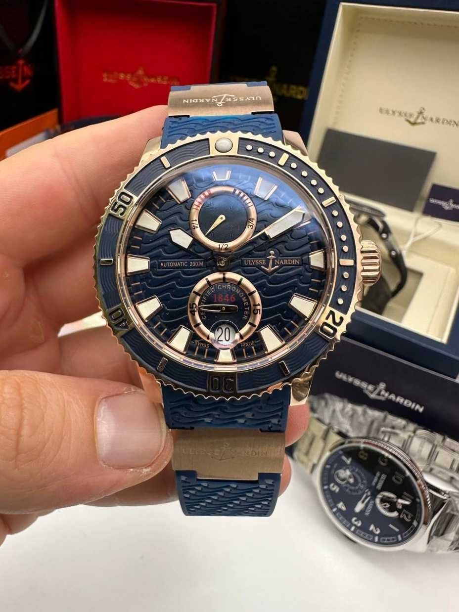 Ulysse Nardin Maxi-marine Gold Blue