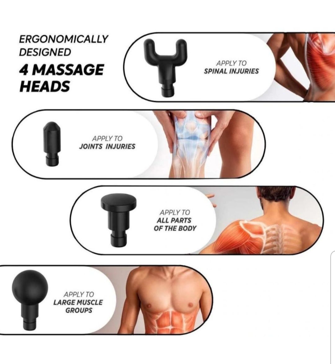 Fascial Gun KH-320 aparat de masaj muscular fitness wellness