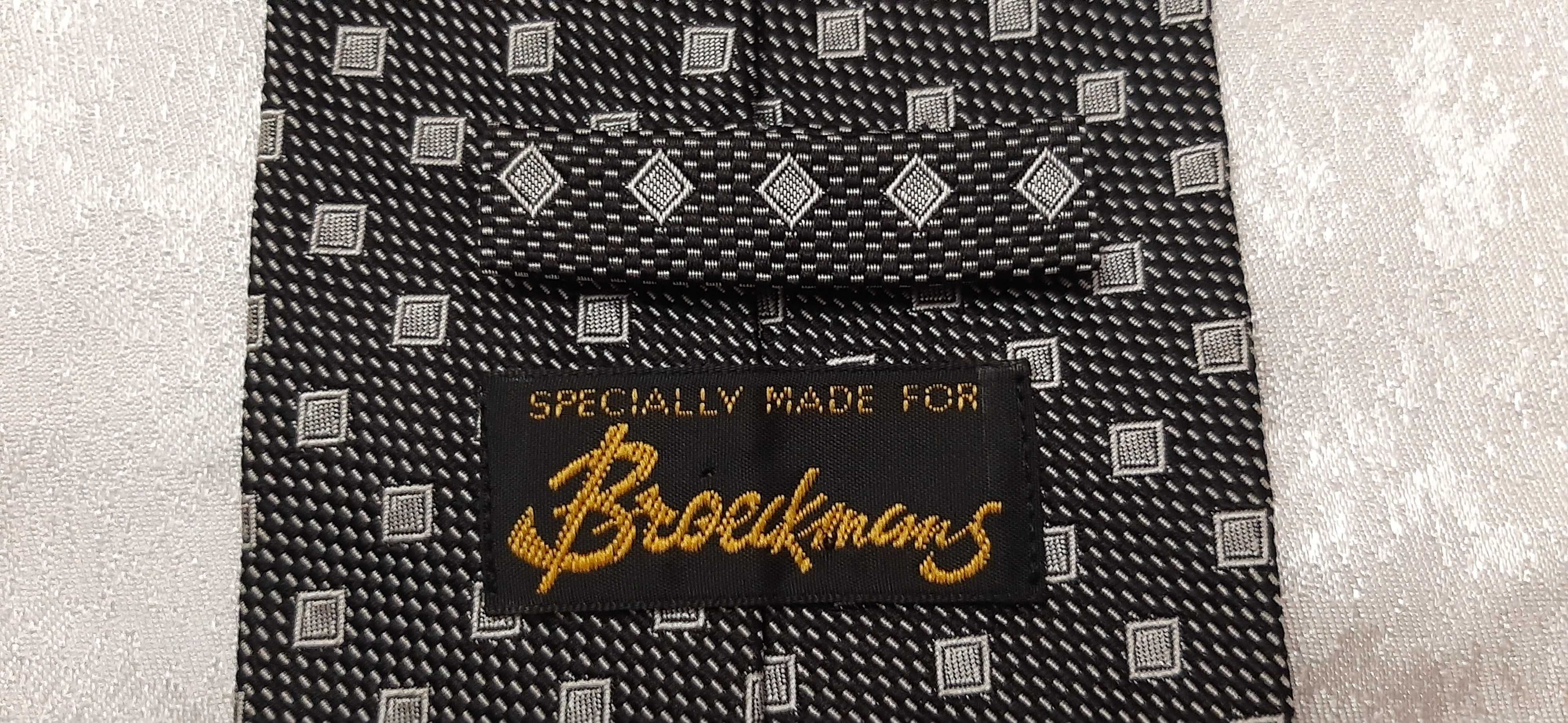 Cravata Broeckmans, matase, model geometric