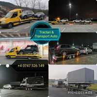 Tractari Transport Auto Autoutilitare Intern si International 24/7