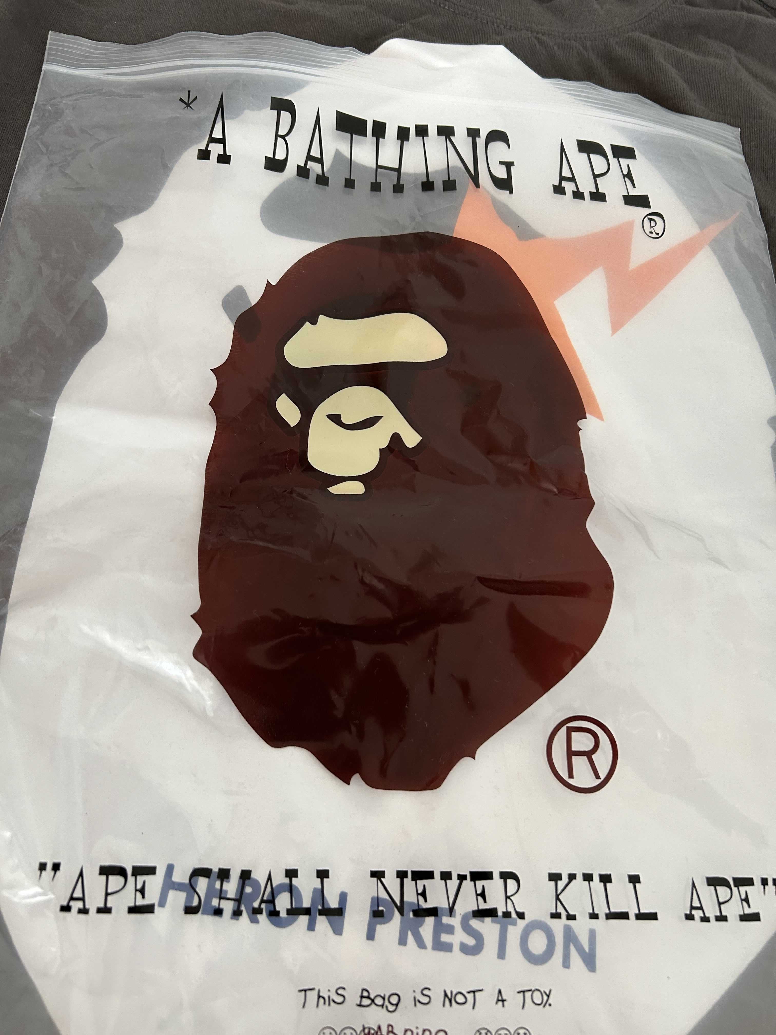 BAPE x Heron Preston