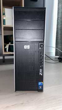 Desktop pc workstation HP Z400 Xeon W3550, 12Gb, 2 x Quadro600