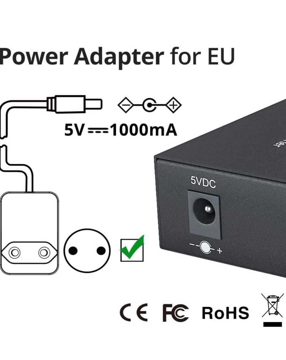 10Gtek Gigabit Ethernet конвертор 1Gb SFP LX LC Singlemode RJ45 20 km
