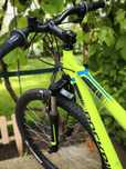 Vand bicicletă MTB ROCKRIDER ST500 24" verde pentru copii 135-150 cm