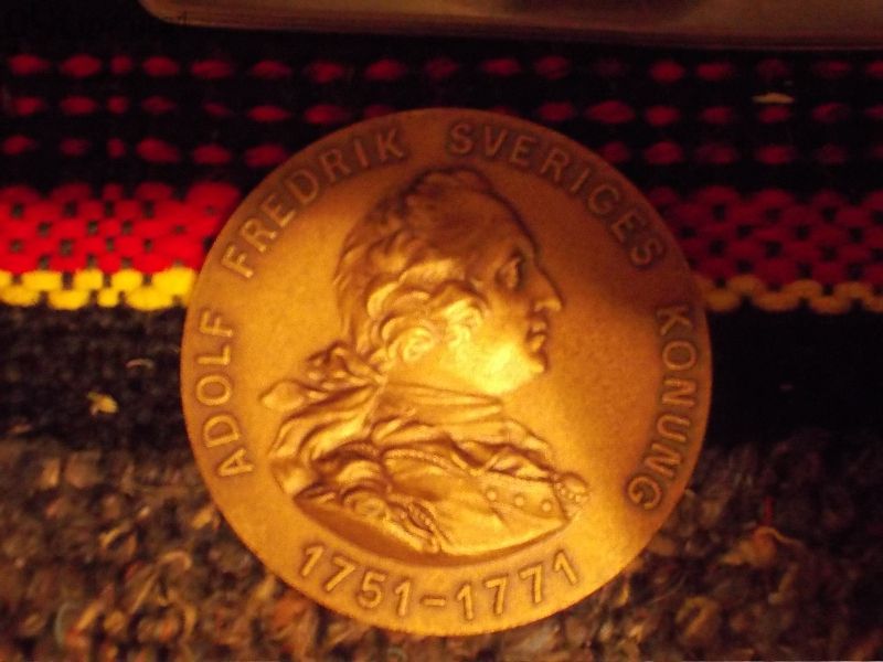 Шведски медал в опаковка