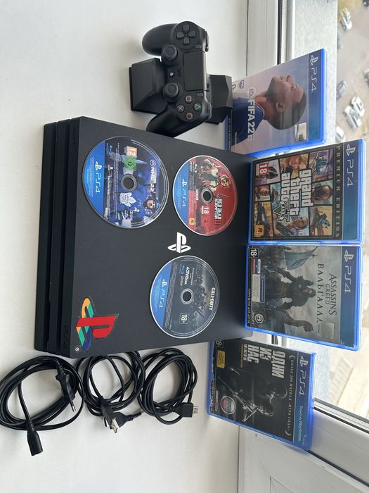 Sony playstation 4 pro 1 терабайт cuh 7208 последняя ревизия